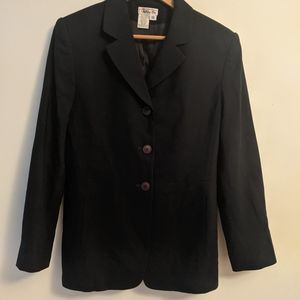 Talbot's navy wool suit size 10/12